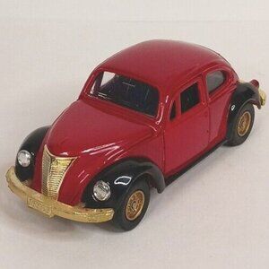 Tomica Dandy Volkswagon Beetle 1200LE 1:43 Diecast Vintage Red Made In Japan